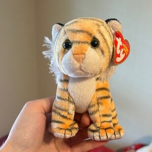 Ty Beanie Babies Collection Plush Tiger